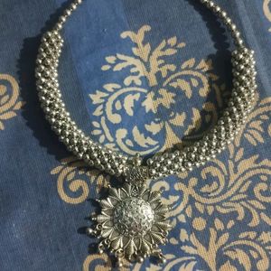 Oxidised Necklace