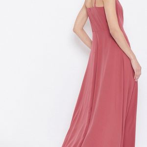 Crepe Maxi Dress