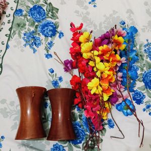 Artificial Flower And Pot