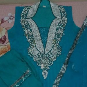 3 Pc Heavy Anarkali Suit