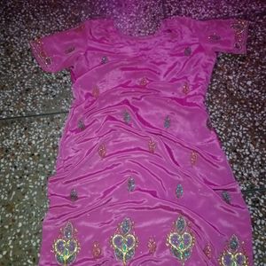 Silk Suit Set With Dupatta