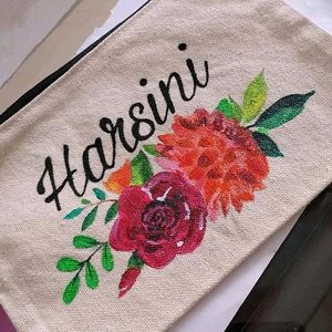 Custom Name Pouches ( Hand-painted )