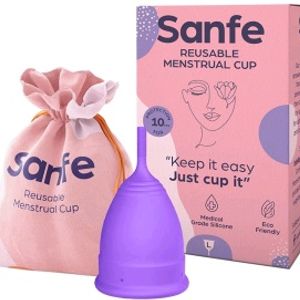 Sanfe Large Reusable Menstrual cup