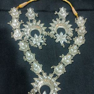 Ethnic Necklace, Oxidised Jewellery,