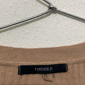 Forever 21 V Neck  Sweater For Women