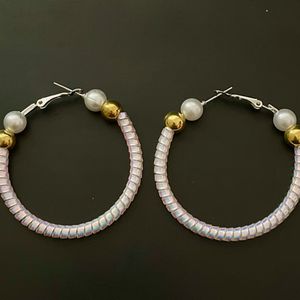 3D Hoop Earings