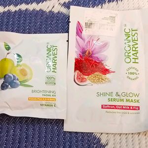 Organic Harvest Facial Kit + Sheet Mask