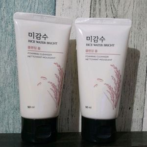 TheFaceShop Rice Water Bright Foaming Cleanser