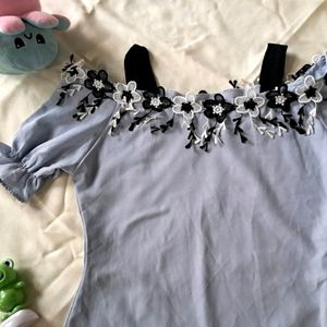 Stylish Floral Tunic