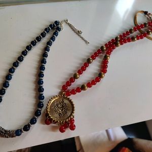 2 Necklaces For Ethnic Wear