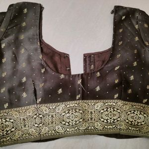 Women's Brown Saree