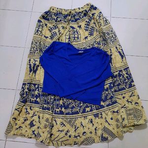 Women Navrati Skirt And Top