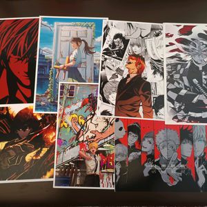 Pack Of 6 Anime Posters