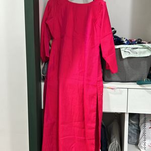 Festive Pink Kurta