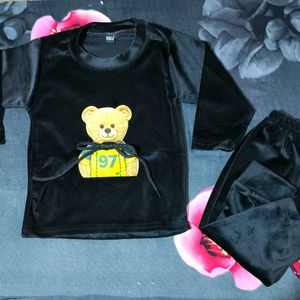 KIDS VELVET SET  👚👖