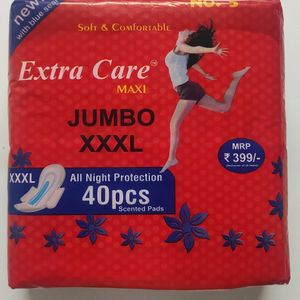 Extra Care Sanitary Pads XXXL 40PSC