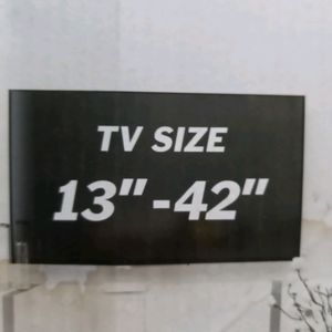 LED WALL MOUNT T.V. STAND TOP CONDITION