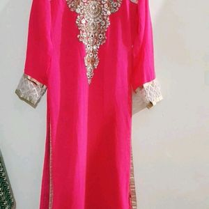 Pink Kurti For Women