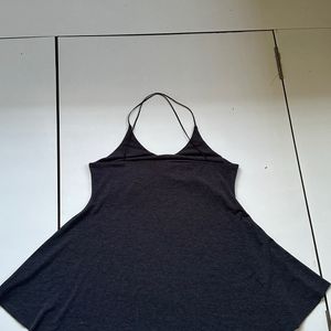 Grey Singlet Top