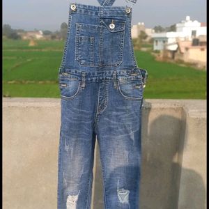 Blue Denim Dungaree