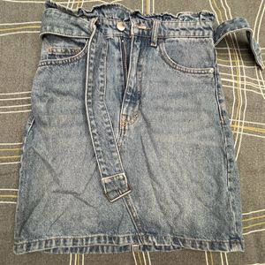 Cute Denim Mini skirt