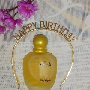 Balenciaga Paris Perfume And Happy Birthday Band