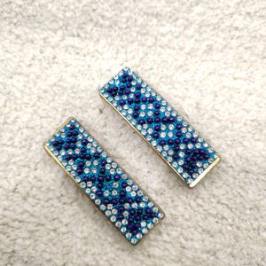 Blue Hair Pin