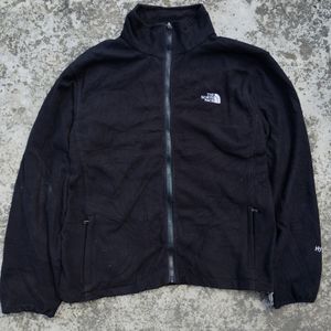 North Face Black Zipper Upper