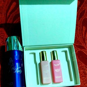 Set Of Three Women Perfume.