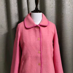 🆕 Bubblegum Pink Long Sleeves Coat