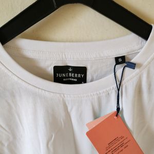 Oversized Casual White Tshirt Of Juneberry 💓