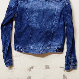 Women Torn Denim Jacket