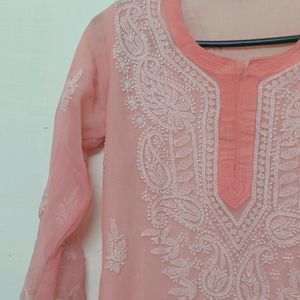 Chikankari  Kurti