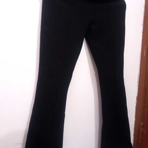 Black Flare Trouser