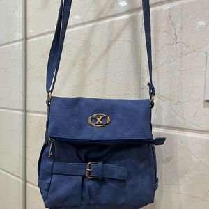 Blue Sling Bag