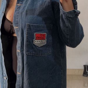 Patch Denim Jacket