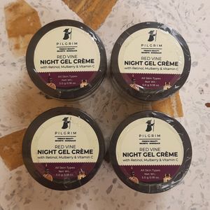 Pilgrim Red Vine Night Gel Cream