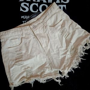 High Waisted Rugged Shorts