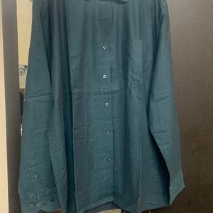 Van Heusen Teal Green Mens Shirt