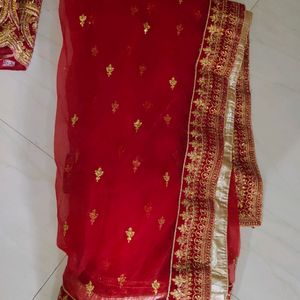 Bridal Rust Color Lehenga