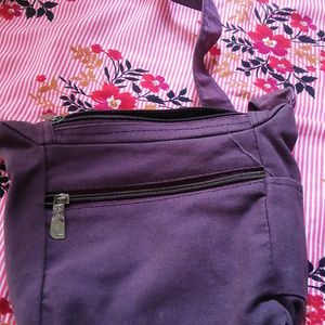 Purple Sling Bag