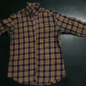 Two Cotton Full Sleeve Men Shirt