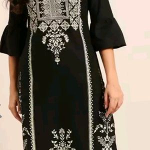 Black Kurta Set