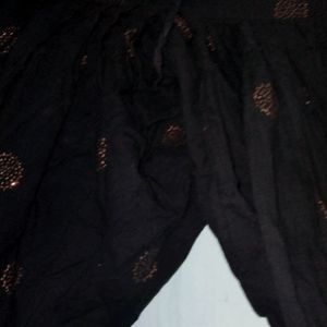 Black Patiala For Girls