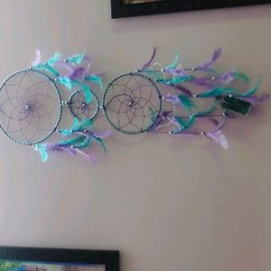 Multicolored Dream Catcher With Light