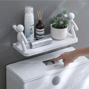 Wall Mount Self Adhesive Shelf