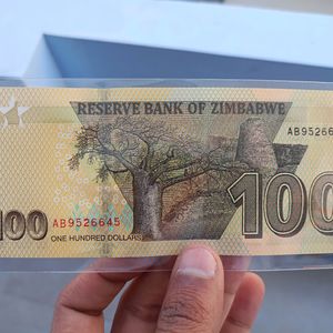 Zimbabwe Currency Note