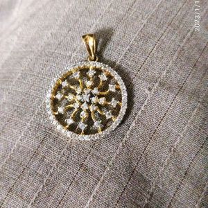 Real CRZ Diamonds Pendant Unused