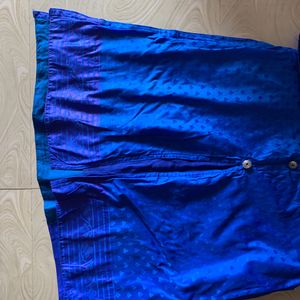 Soft silk Blue Kurta