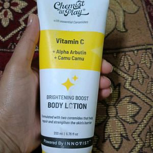 Chemist At Play Brightening Boost Body Lotion